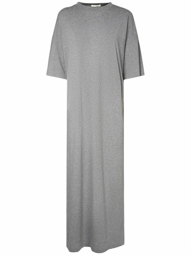 Photo: THE ROW Simo Cotton Jersey Long Dress