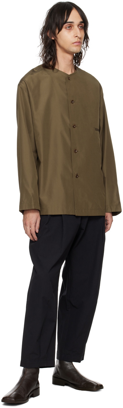 UMA WANG Black Peanut Trousers