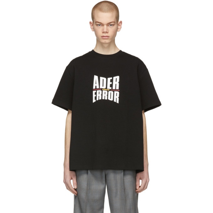 Photo: ADER error Black Form Logo T-Shirt