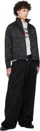 Coperni Black Jacquard Zipped Jacket