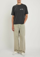 Picante Peaks Patch Printed Cotton T-shirt Black Other