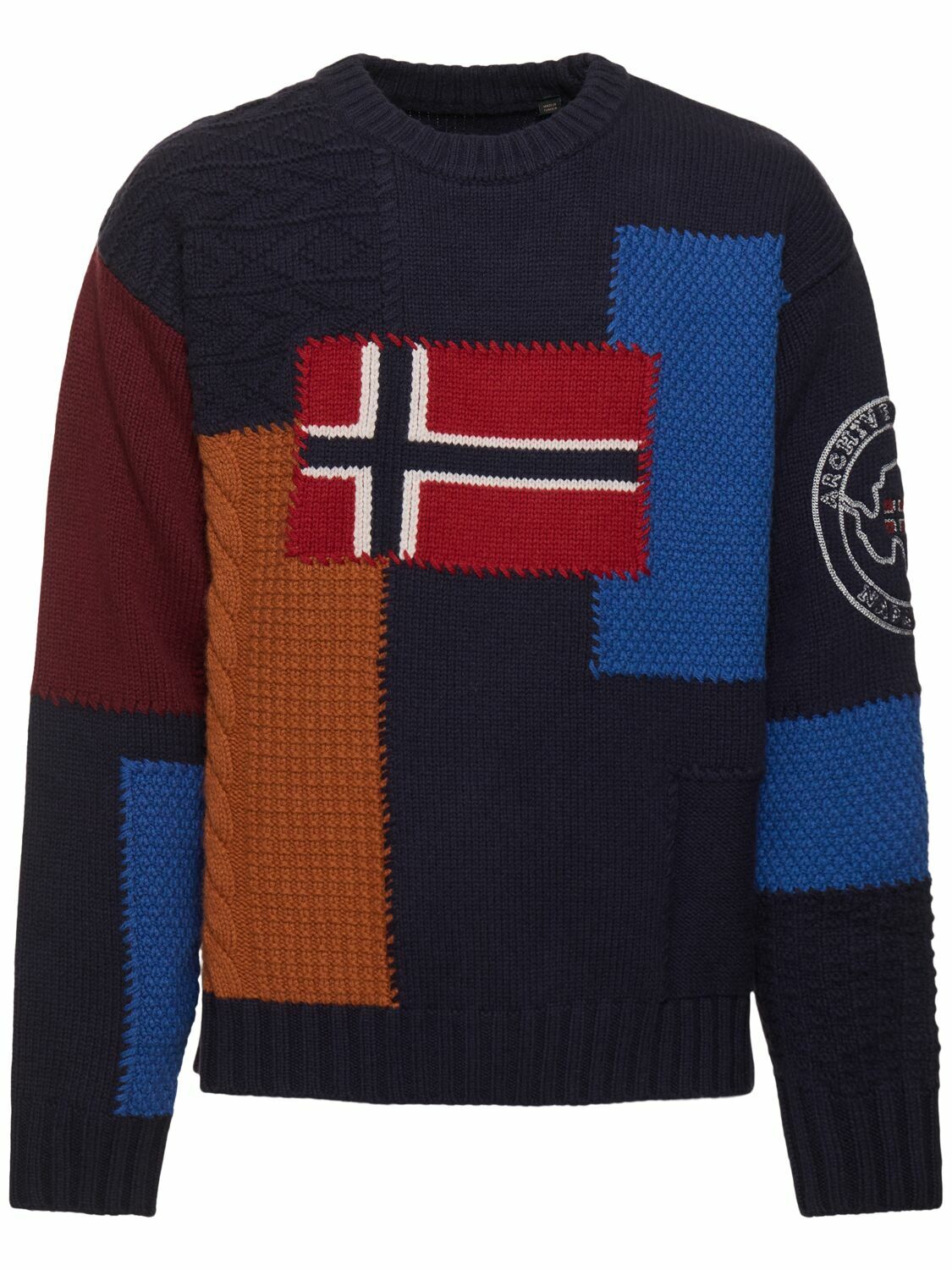 NAPAPIJRI Patchwork Sweater Napapijri