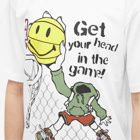 MARKET Men's Smiley Head In The Game T-Shirt in White