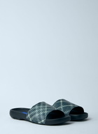Burberry Check Dive Slides