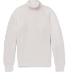 Bottega Veneta - Ribbed Cashmere Rollneck Sweater - Men - Cream