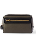 TOM FORD - Full-Grain Leather Wash Bag