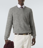 Brunello Cucinelli Alpaca, cashmere, and wool-blend sweater