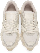 Juun.J Off-White Leather Sneakers