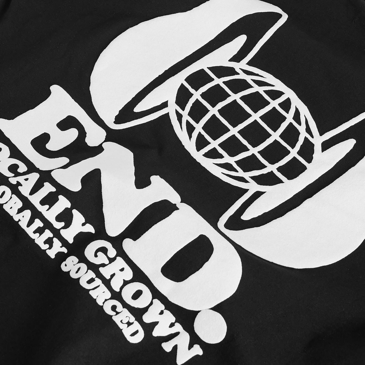 END. Locally Grown T-Shirt in Black