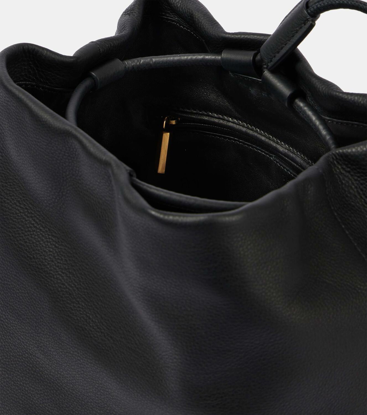 The Row Joe grained leather backpack The Row The Row Joe grained leather backpack The Row