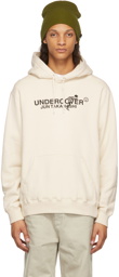 Undercover Beige Logo Hoodie