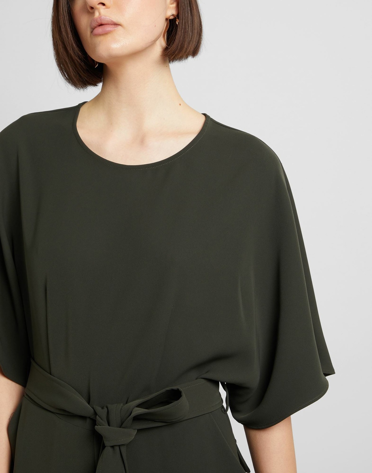 P. a.r. o.s. h. Womens Jumpsuit in Dark green