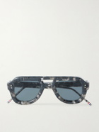 Thom Browne - Aviator-Style Tortoiseshell Acetate Sunglasses