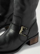 Enfants Riches Déprimés - Buckle-Embellished Leather Boots - Black