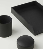 Michaël Verheyden Large leather pen pot