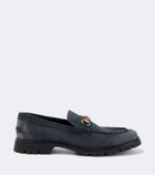 Gucci Horsebit suede loafers