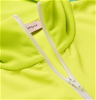Palm Angels - Slim-Fit Logo-Print Striped Tech-Jersey Track Jacket - Yellow