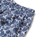 Zimmerli - Printed Cotton Boxer Shorts - Blue