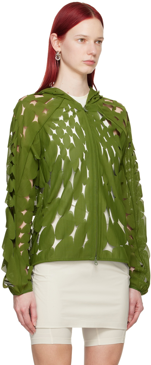 POST ARCHIVE FACTION (PAF) Green 6.0 Left Hoodie