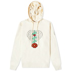 Moncler Men's Genius x JW Anderson Flower Hoody in Off White