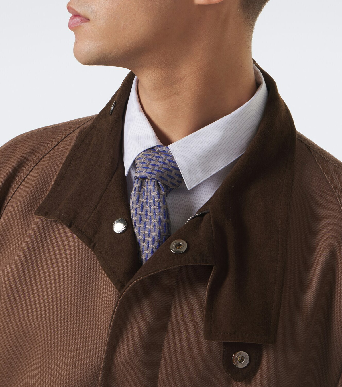 Giorgio Armani Silk-blend jacquard tie