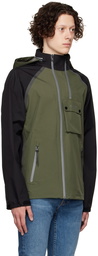 Belstaff Black & Khaki Twin Track Jacket