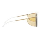 Helmut Lang Gold and Yellow Mykita Edition HL002 Sunglasses