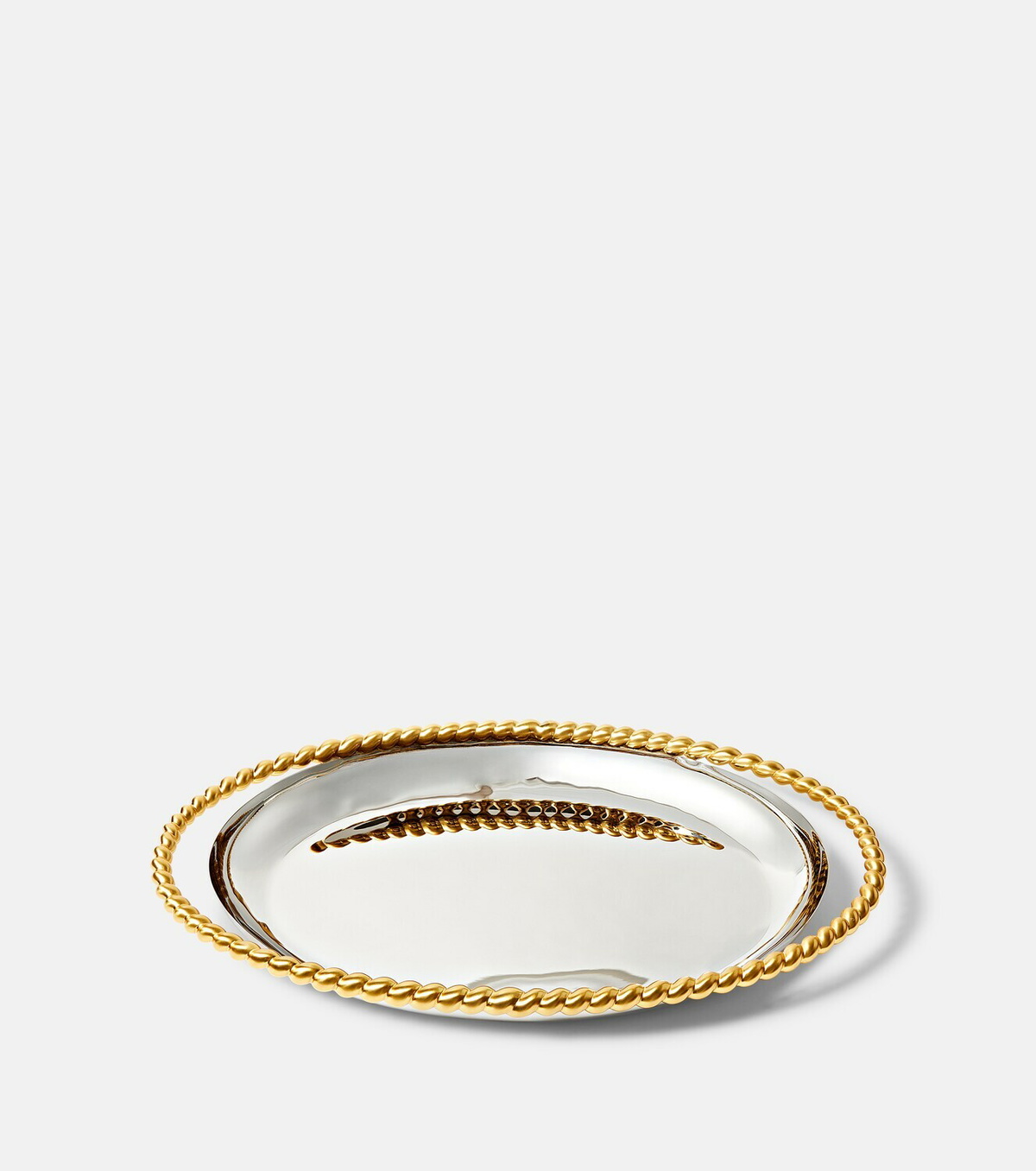 L'Objet x Jessica McCormack Large stainless steel platter