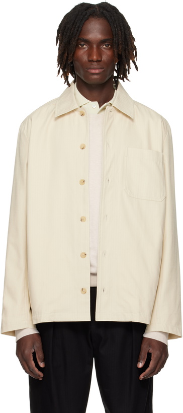 Photo: A.P.C. Beige Jeffray Jacket