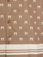 MONCLER Monogram Printed Cotton Shirt