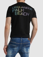 DSQUARED2 - Palm Beach Printed Cotton T-shirt