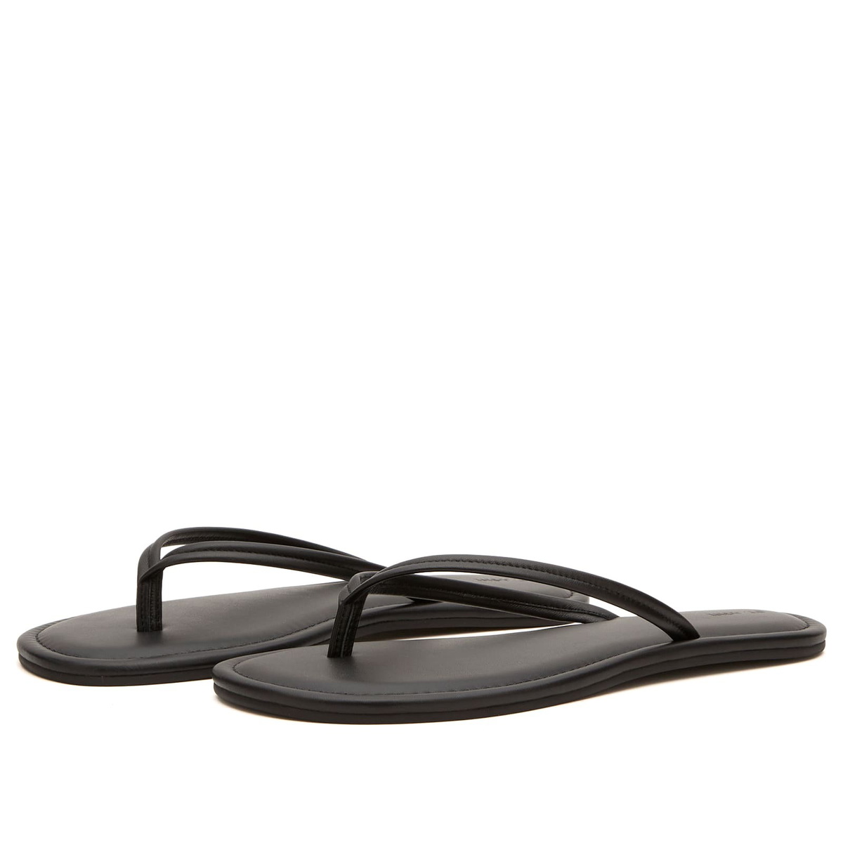 ST. Agni Women's Thong Detail Slide in Black