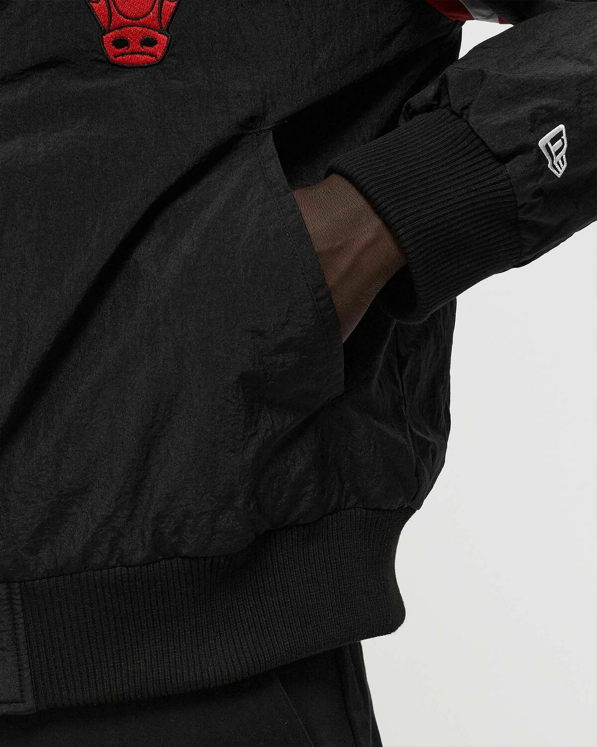 New Era Nba Panel Bomber Chicago Bulls Black College Jackets
