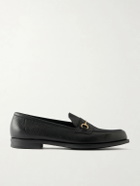 Edward Green - Putney Horsebit-Embellished Full-Grain Leather Loafers - Black