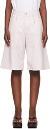 Collina Strada Pink Picnic Chason Shorts