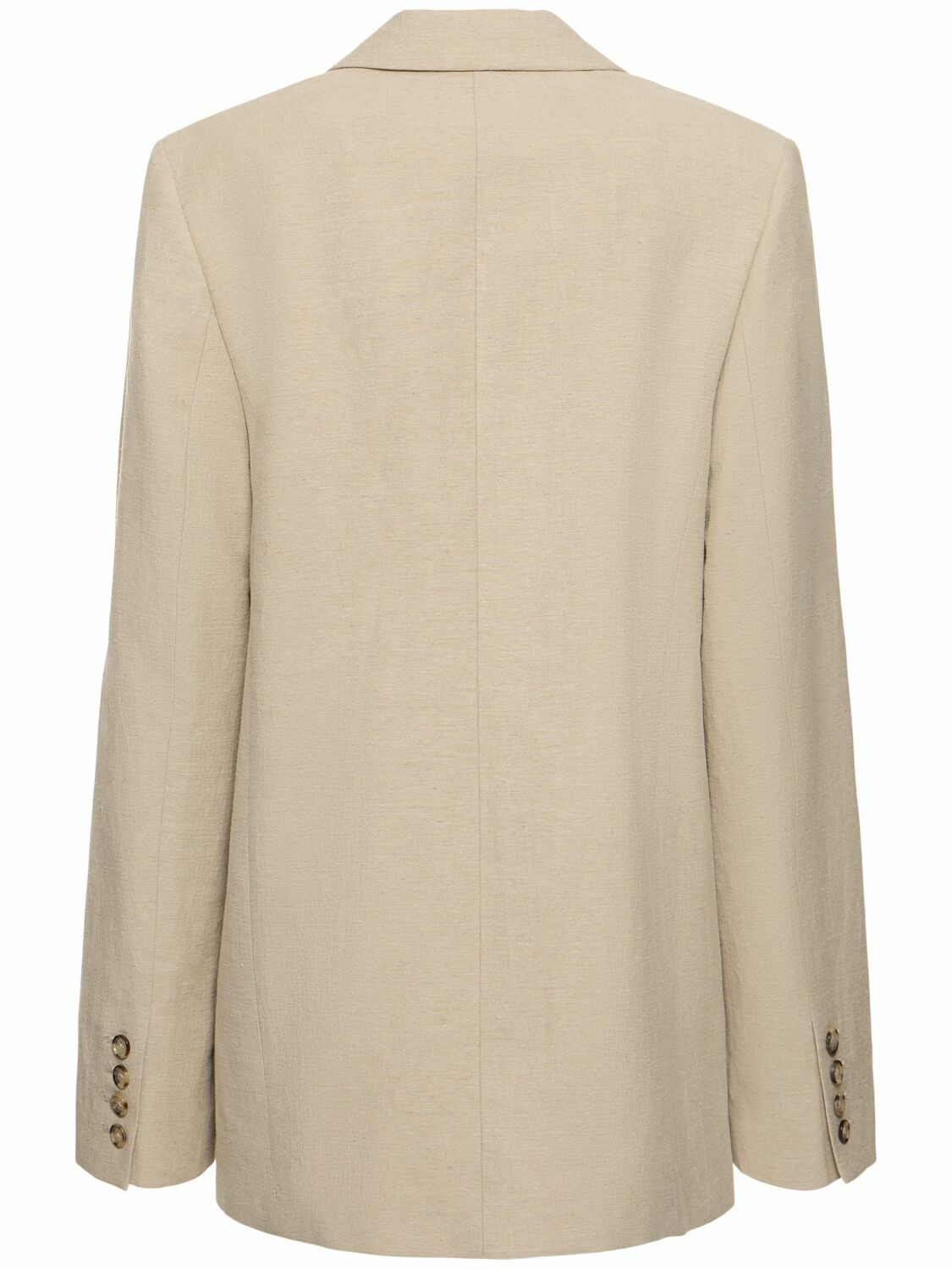 TOTEME Tailored Suit Linen Blend Jacket