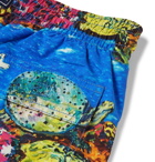 Vilebrequin - Hunt Slonem Moorea Mid-Length Printed Swim Shorts - Blue