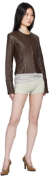 Belle The Label Gray Gia Shorts