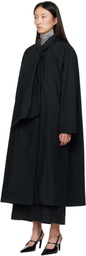 LE17SEPTEMBRE Navy Scarf Trench Coat