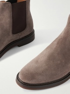 Brunello Cucinelli - Suede Chelsea Boots - Brown