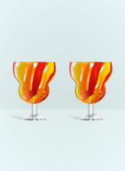LSA International Set Of Two Wine Glasses