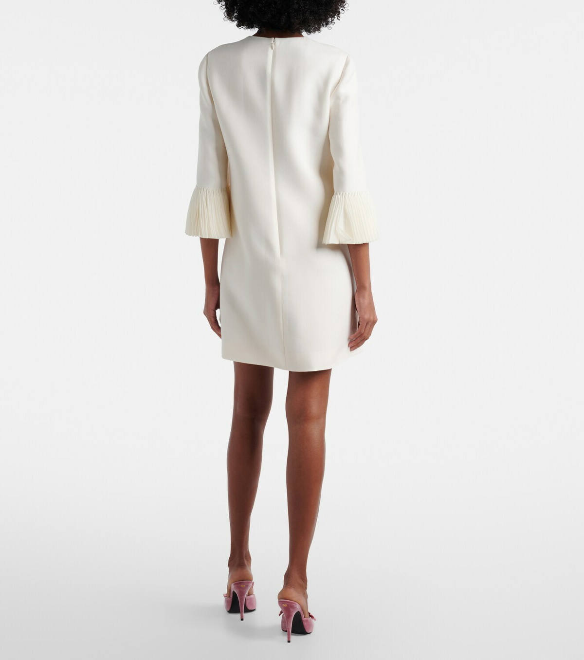 Valentino Wool and silk minidress
