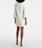 Valentino Wool and silk minidress