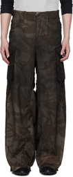 Prototypes Khaki New Overdyed Camo Cargo Pants