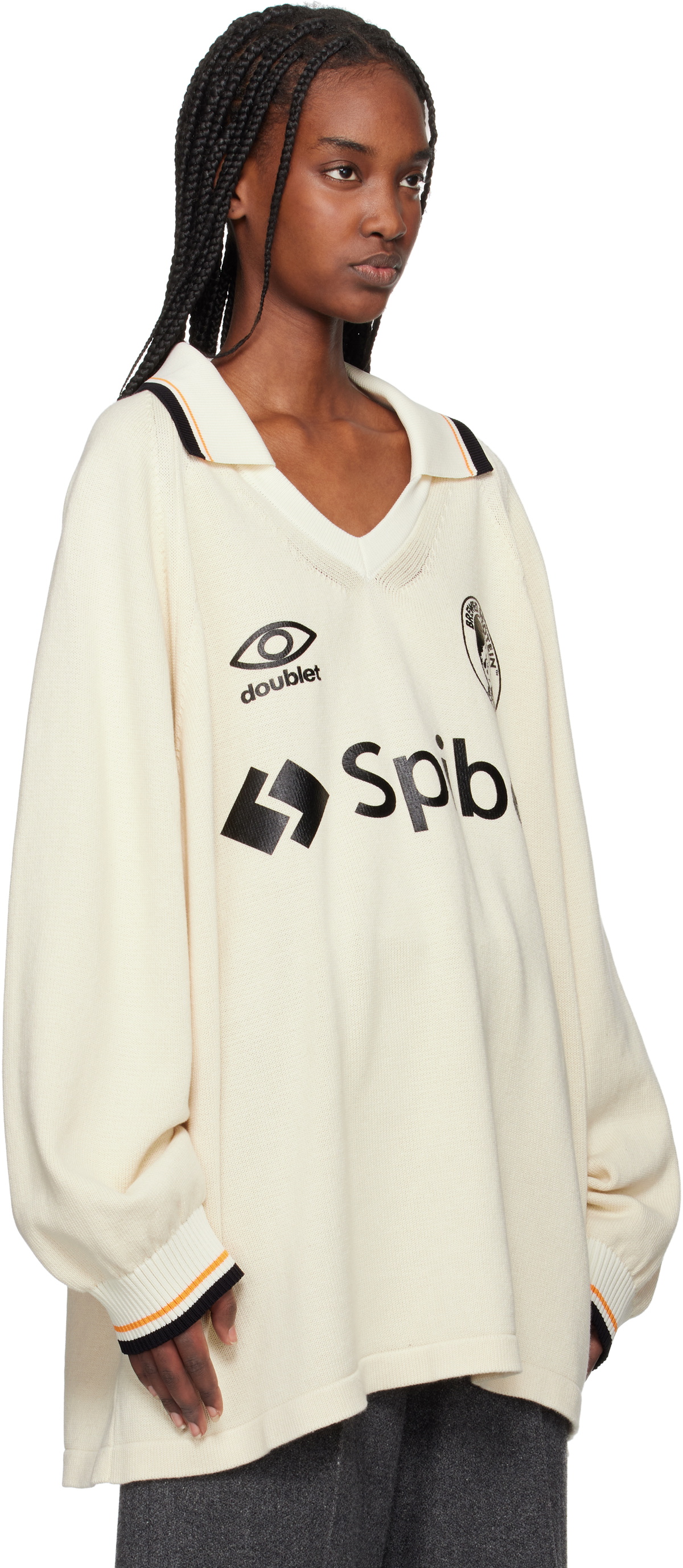doublet Off-White Team Spiber Football Polo