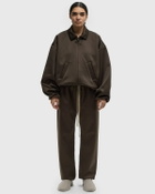Fear of God Essentials SATIN NYLON BOMBER JACKET (UNFILLED) Brown Women