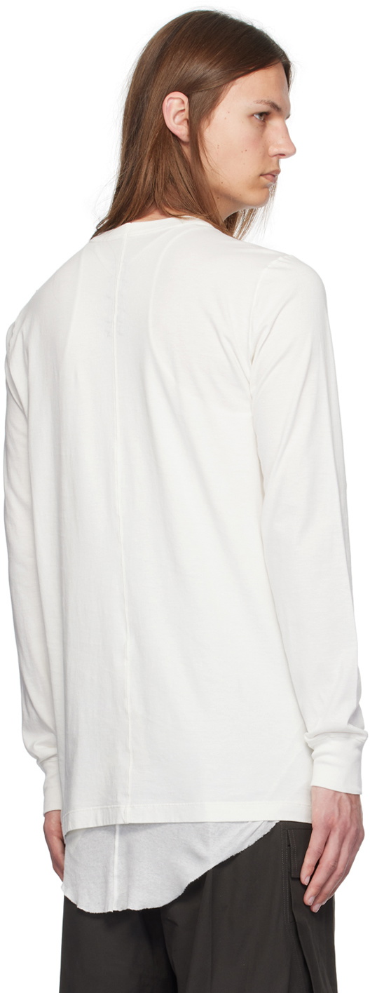 Rick Owens Off-White Porterville Level Long Sleeve T-shirt