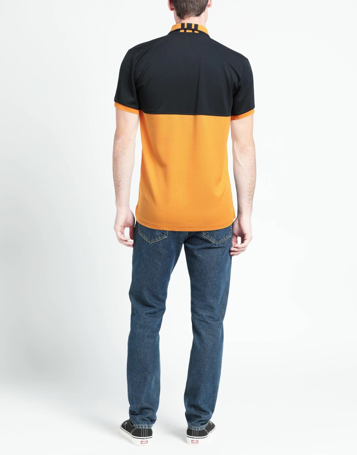 Peuterey Mens Polo shirt in Orange