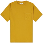 Kestin Men's Fly Pocket T-Shirt in Ochre