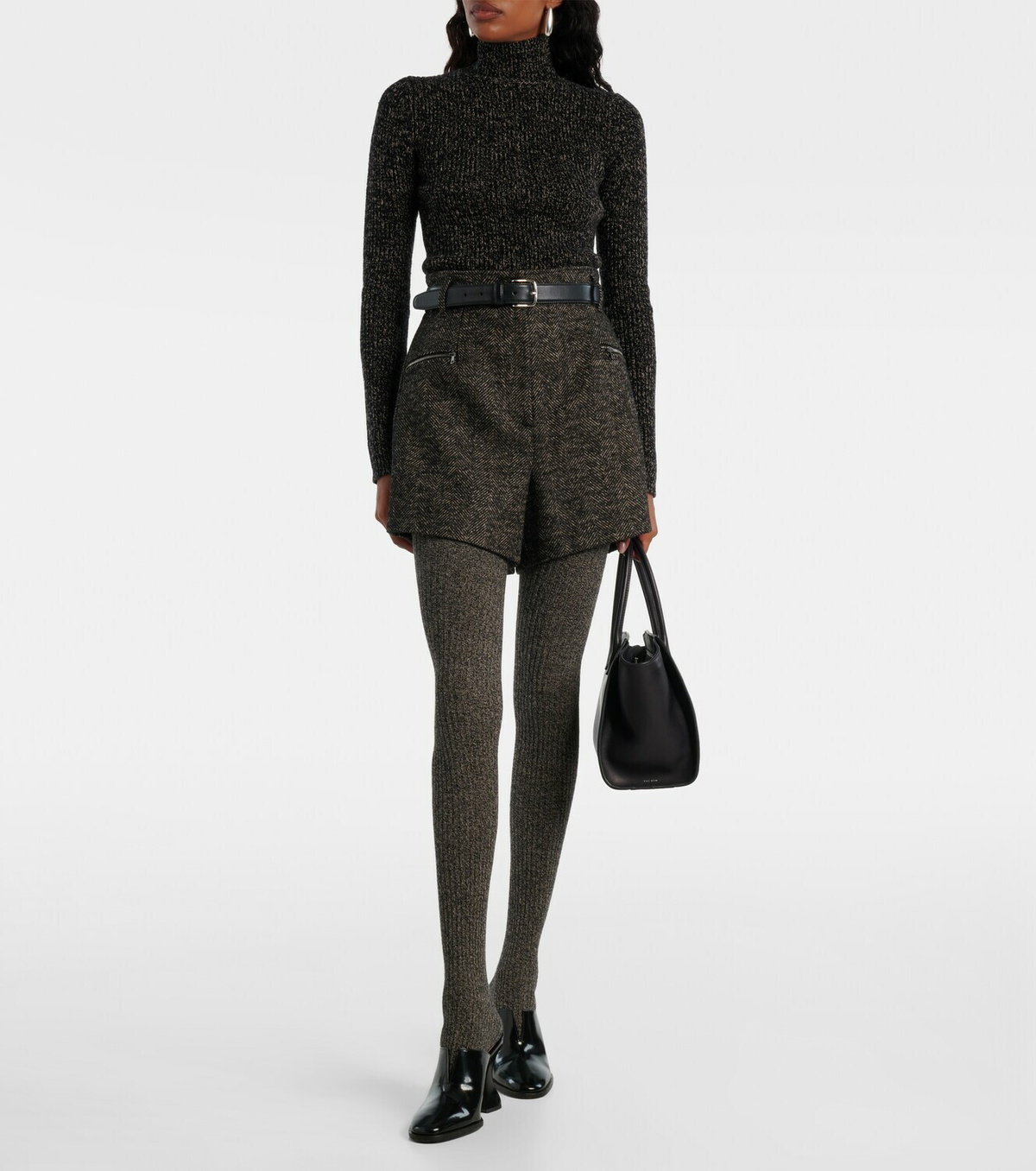 Max Mara Cashmere and wool-blend tights